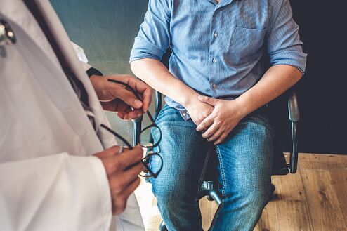 Symptoms of prostatitis in one person