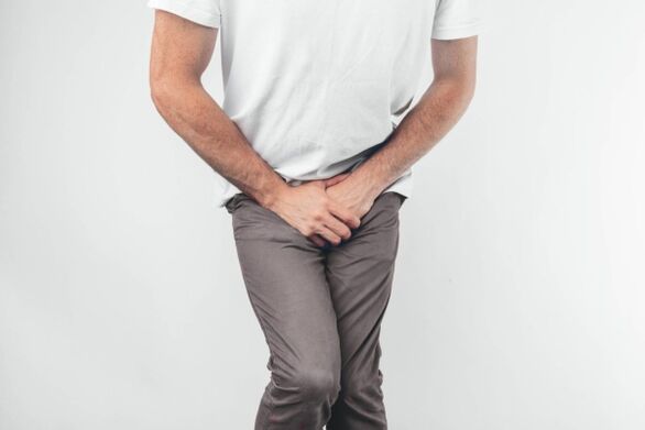 pain in groin with prostatitis